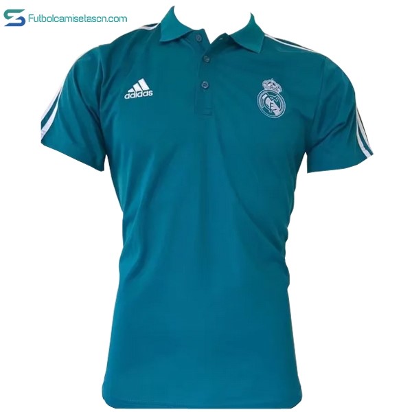 Polo Real Madrid 2017/18 Blanco Azul